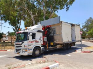 הובלת מבנים ניידים