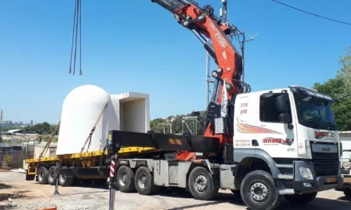 הובלת מיגונית פעמון - מלאי רחב של מיגוניות פעמון כולל מיגונית פעמון יד 2 אצל גואטה מבנים