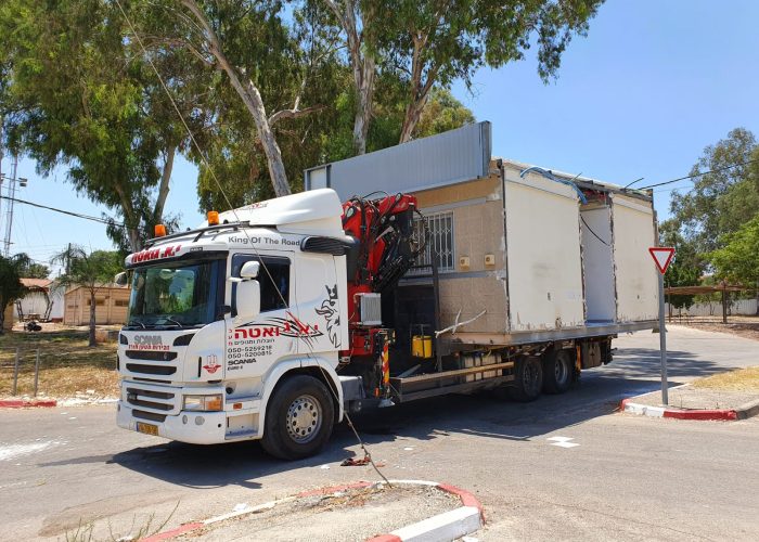 הובלת מבנים ניידים